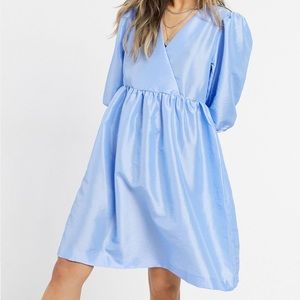 Asos taffeta smock dress